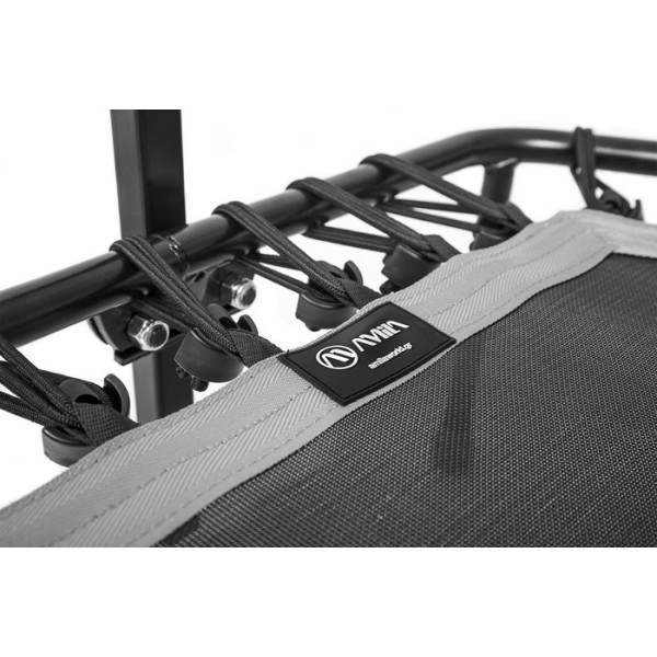 Εξάγωνο Τραμπολίνο με Λαβή Στήριξης Tuck Γκρι (70265)